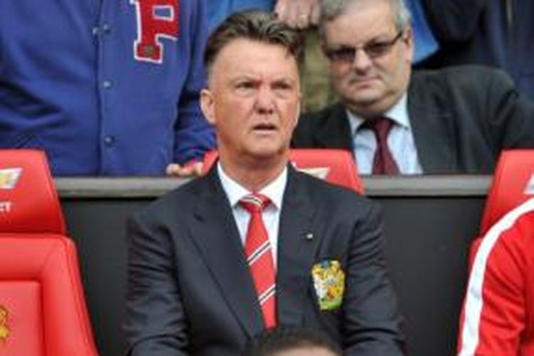 Manajer Manchester United, Louis van Gaal.