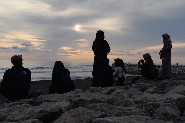Panorama baru di komplek destinasi wisata Pantai Glagah, Kapanewon Temon, Kabupaten Kulon Progo, Daerah Istimewa Yogyakarta.