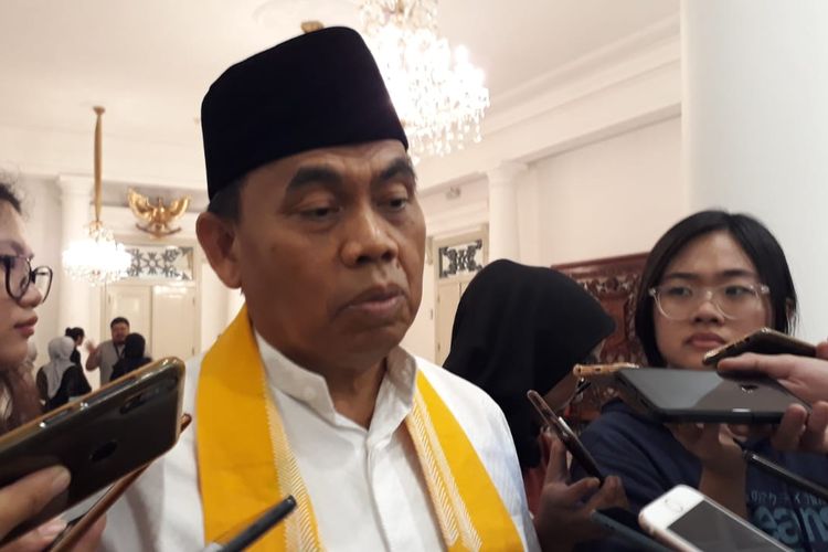 Sekretaris Daerah DKI Jakarta Saefullah di Balai Kota DKI Jakarta, Jalan Medan Merdeka Selatan, Jumat (15/11/2019).