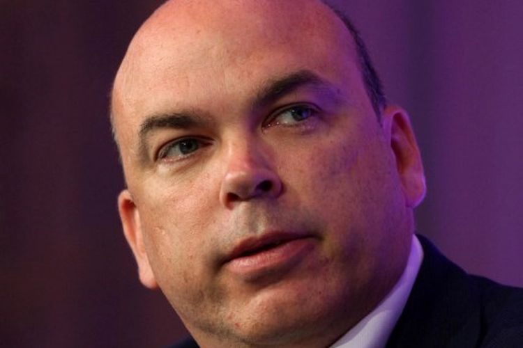 Mike Lynch, CEO Autonomy Group, saat menghadiri pertemuan The Times CEO di Savoy Hotel, London, Inggris, 21 Juni 2011. Lynch adalah salah satu penumpang yang hilang setelah kapal pesiar mewah Bayesian tenggelam di lepas pantai Sisilia, Palermo, Italia, Senin (19/8/2024).
