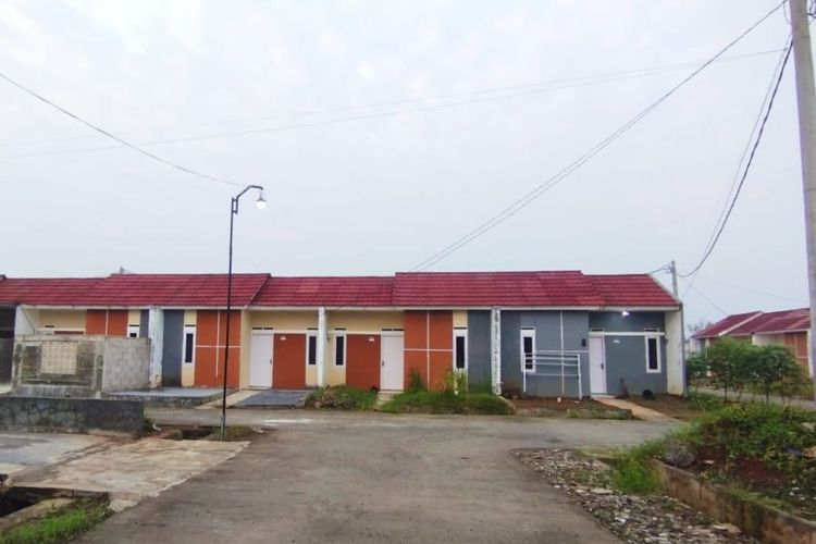Rumah di Perumahan Amarta Residence 3, Tajur Halang, Kabupaten Bogor, Jawa Barat, yang dibiayai menggunakan KPR BTN Sejahtera.
