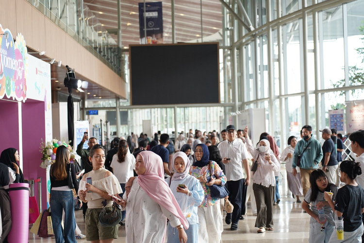 Pengunjung Indonesia Women Fest 2026