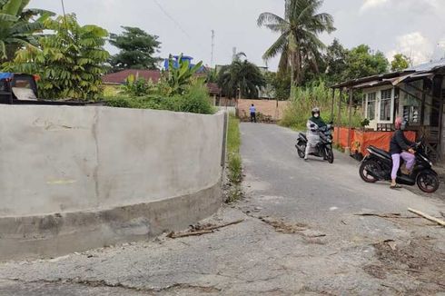 Tembok 2,5 Meter yang Menutup Akses Jalan di Pekanbaru Akhirnya Dibongkar