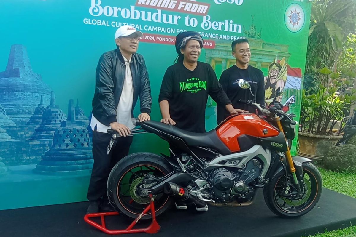 Yamaha MT-09 bakal temani solo riding sampai ke Berlin