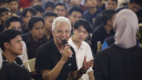 Ganjar Lanjutkan Kampanye di Jateng, Mahfud Sowan ke Kardinal Suharyo