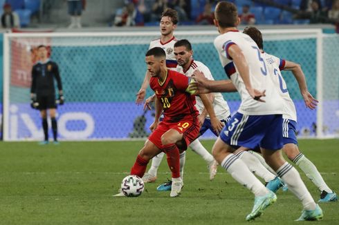 Klasemen Grup B Euro 2020 - Belgia Kuasa Usai Permalukan Rusia