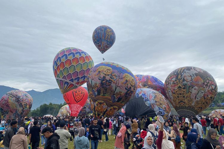 Festival Balon Mulai Hiasi Langit Wonosobo pada Lebaran 2026