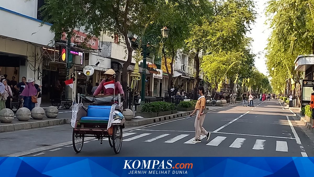 Malioboro Full Pedestrian Mulai Akhir Tahun 2026, Kendaraan Bermotor Dibatasi