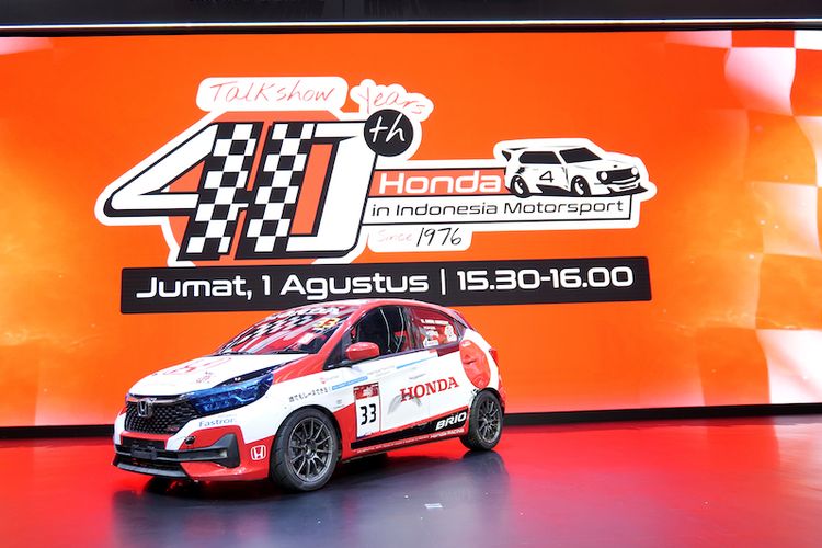 Honda Rayakan 40 Tahun di Lintasan Balap Nasional