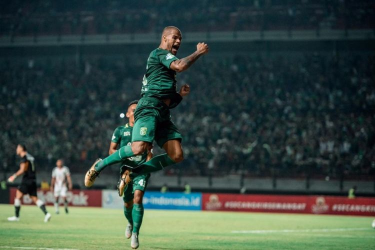 Penyerang Persebaya Surabaya, David da Silva.