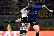 HT Udinese Vs Inter: Skriniar Pemain Serie A 