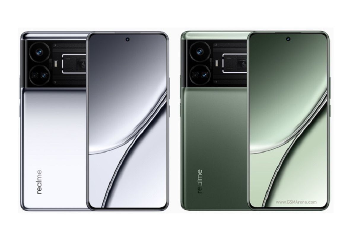 Spesifikasi dan harga Realme GT5 yang hadir dalam dua warna, Silver dan Green