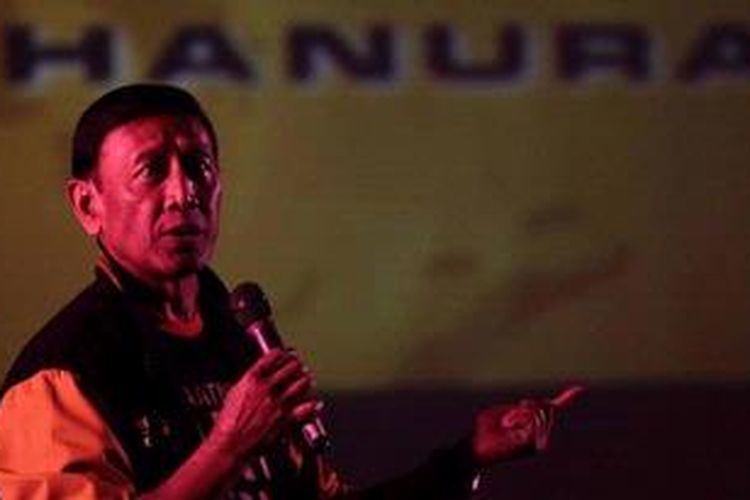 Ketua Umum Partai Hanura Wiranto. KOMPAS/LUCKY PRANSISKA