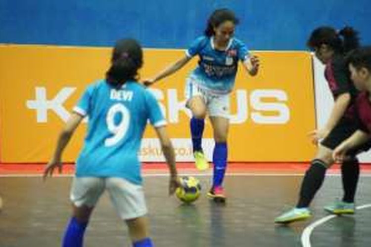 Tim futsal putri Universitas Indonesia (UI) berhak tampil pada kompetisi tingkat nasional usai  mengalahkan Universitas Pelita Harapan (UPH) dengan skor 6--1, pada laga  terakhir LIMA Futsal Air Mineral Prim-A Greater Jakarta Conferece  Sabtu (10/9) di Gelanggang Remaja Kecamatan Pasar Minggu, Jakarta Selatan.