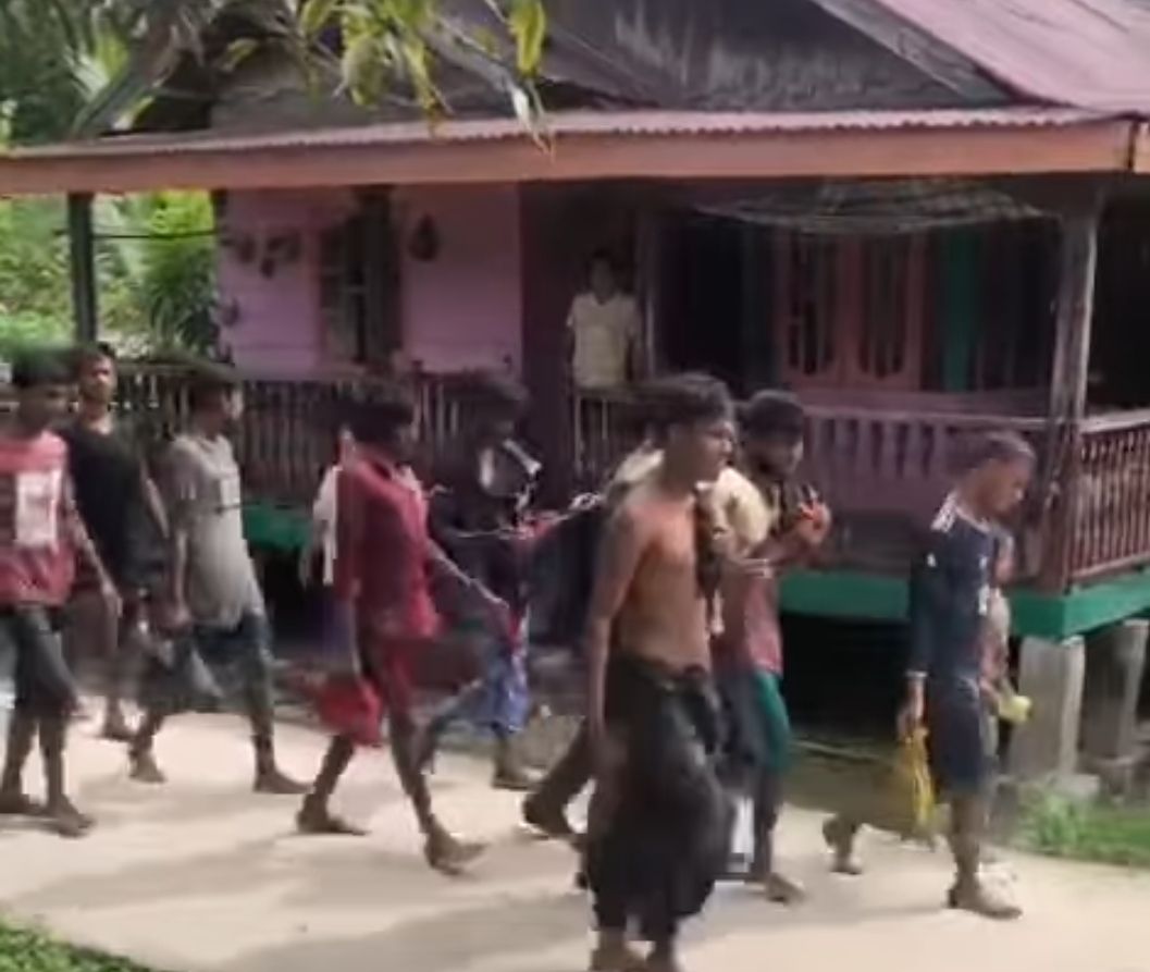 Pengungsi Rohingya dari Perairan Malaysia Mendarat di Langkat, Warga Menolak   