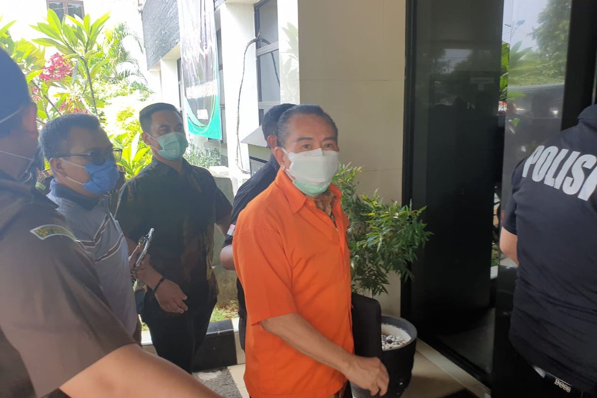 Joko Soegiarto Tjandra alias Djoko Tjandra saat dilimpahkan ke Jaksa Penuntut Umum (JPU), Senin (28/9/2020).