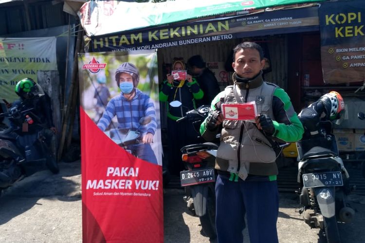 Federal Oil distribusikan ribuan masker