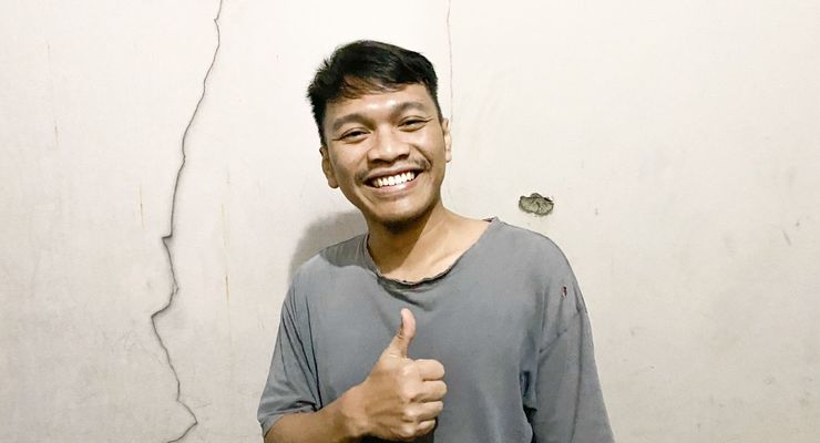 Antusiasme Zidane Jadi Petugas Pengamanan TPS, Senang meski Kurang Tidur