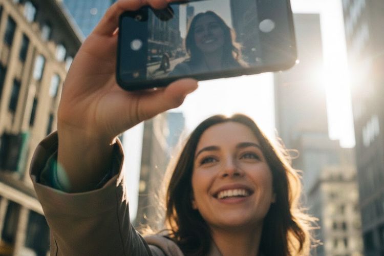Kenapa banyak orang pilih angle kiri saat selfie? Ini penjelasan ilmiah soal emosi, otak kanan, dan persepsi wajah.