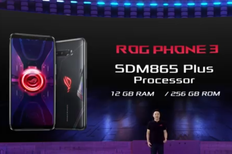 Global Sales and Marketing Director, Shawn beserta mempresentasikan spesifikasi dari ROG Phone 3