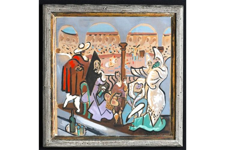 Lukisan Pablo Picasso berjudul Tricorne