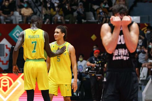 BERITA FOTO: Bekuk Selandia Baru, Timnas Basket Australia ke Final