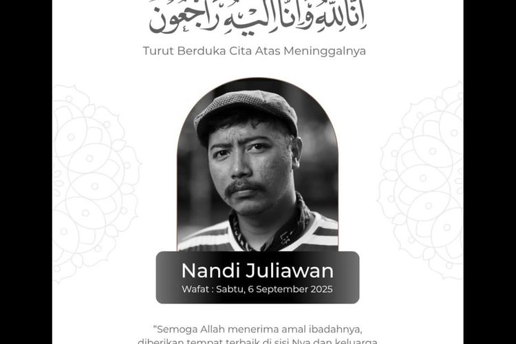 Nandi Juliawan, Pemain Sinetron Preman Pensiun, Meninggal Dunia