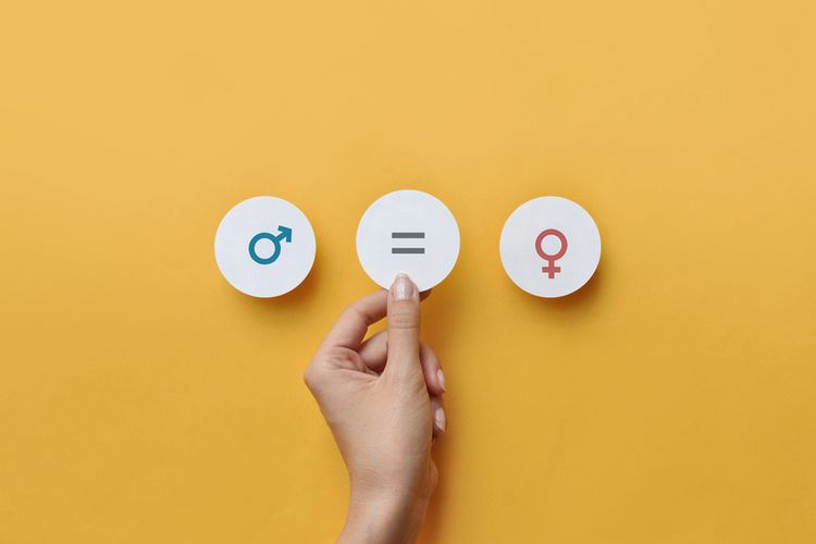 Ilustrasi kesetaraan gender.