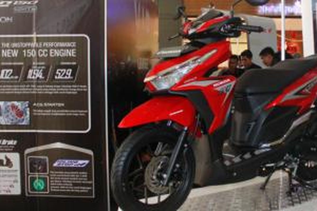 Honda All-New Vario 150 eSP diperkenalkan di Bandung.