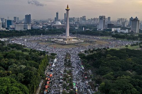 Panitia: Reuni 212 Digelar di Dua Tempat, di Patung Kuda Jakarta lalu Lanjut di Sentul