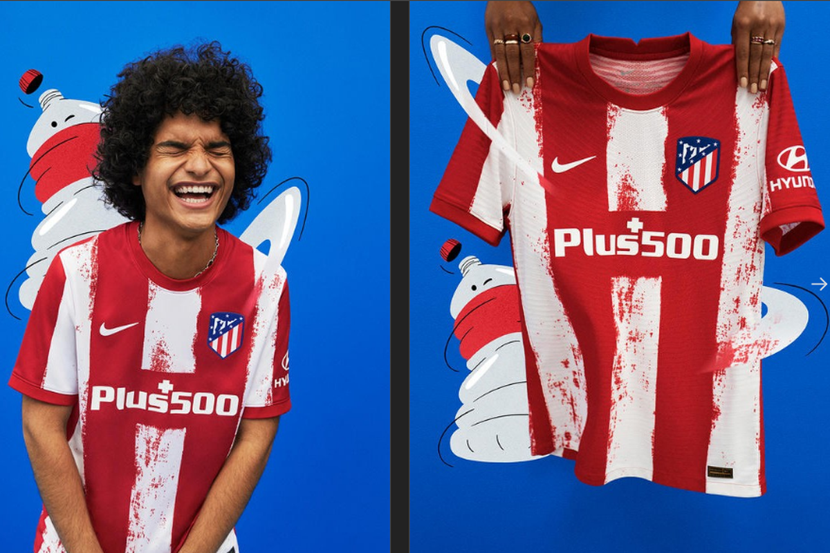 Jersey anyar Atletico Madrid