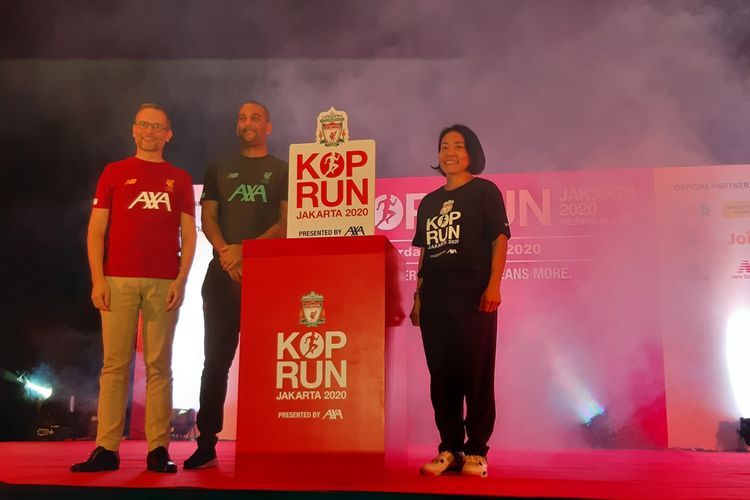 Press conference ajang lari Kop Run Jakarta 2020, di Jakarta, Kamis (20/2/2020). Ajang Kop Run Jakarta 2020 dijadwalkan dihelat di Jakarta, 11 April mendatang.