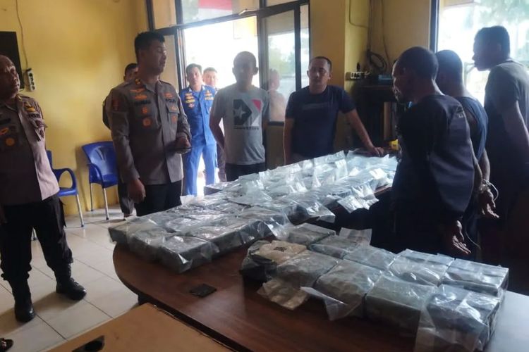 65 Kg Sabu Diduga dari Malaysia Diselundupkan Lewat Laut, Polres Bengkalis Tangkap 3 Pelaku