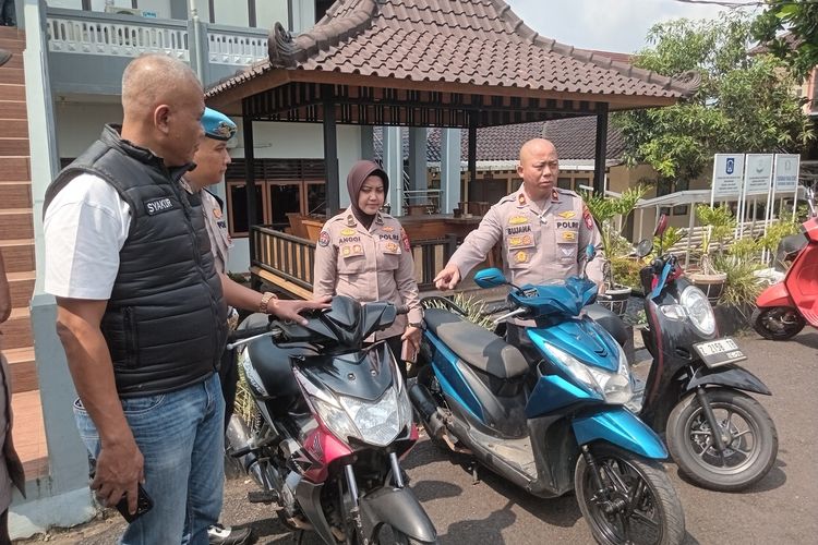 Hilangkan Jejak, Komplotan Curanmor di Ciamis Rusak Nomor Mesin Pakai Gerinda