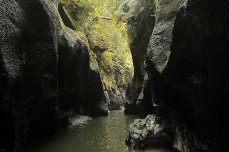 Destinasi wisata alam Gulamo di Kabupaten Kampar, Riau.