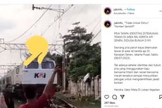 Video Viral Seorang Pria Lompat ke Rel Saat Kereta Api Melintas di Pasar Senen, Ini Penjelasan KAI