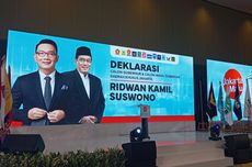 Tak Ada Bendera PDI-P di Deklarasi Pencalonan Ridwan Kamil-Suswono Maju Pilkada Jakarta