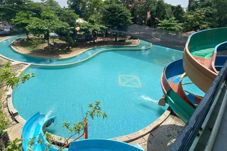 Waterboom di Museum Kretek Kudus Jawa Tengah