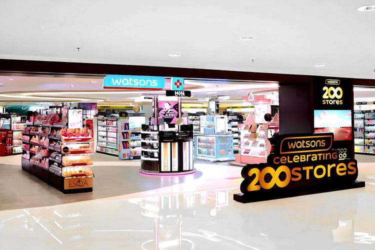Watsons membuka toko ke-200 di Indonesia, yang berlokasi di Sun Plaza Medan.