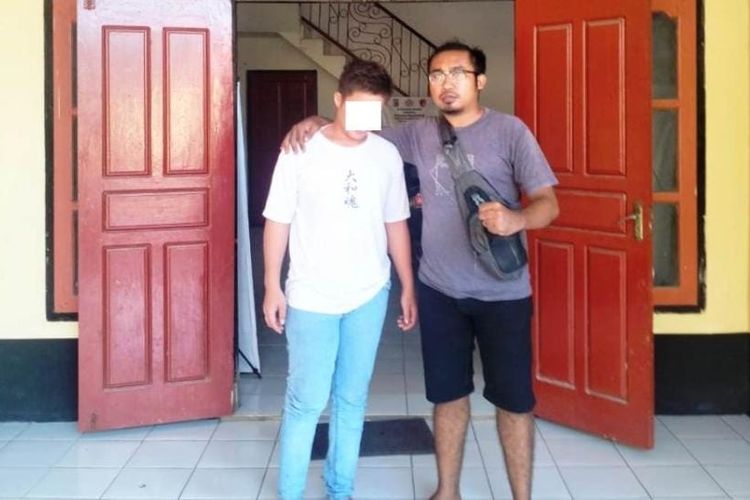 Pelaku penganiayaan saat mabuk dibekuk polisi dan digelandang ke Polres Sumbawa 