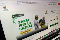 Cara Bayar Zakat Fitrah Secara Online di HP lewat Website Baznas