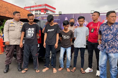 4 Pria Palak Sopir Truk di Tomang, Uangnya untuk Beli Miras