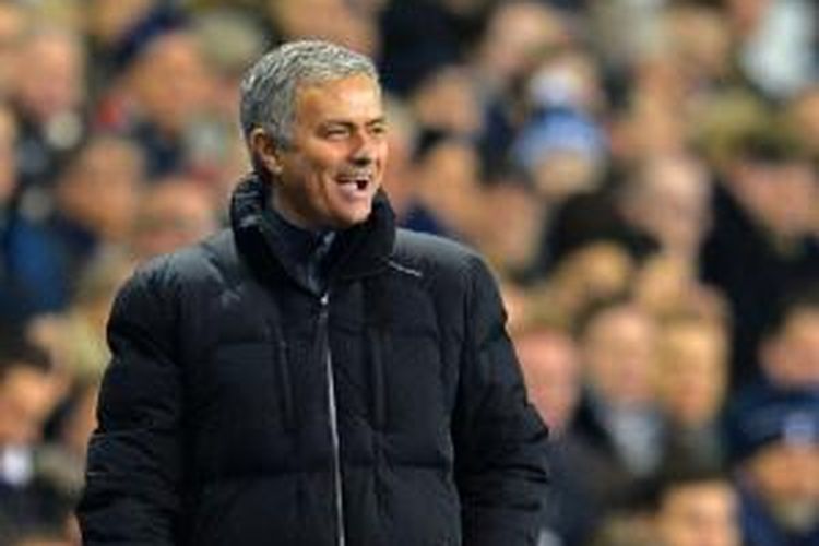 Manajer Chelsea, Jose Mourinho.