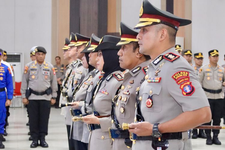 Daftar Pejabat Utama dan Kapolres di Polda Kalteng yang Diganti