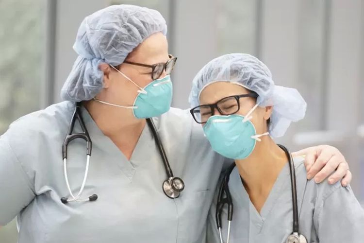 Ilustrasi tenaga kesehatan.