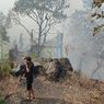 Kebakaran Gunung Ciremai Sambar Objek Wisata Batu Sepur, Wisatawan Nyaris Jadi Korban