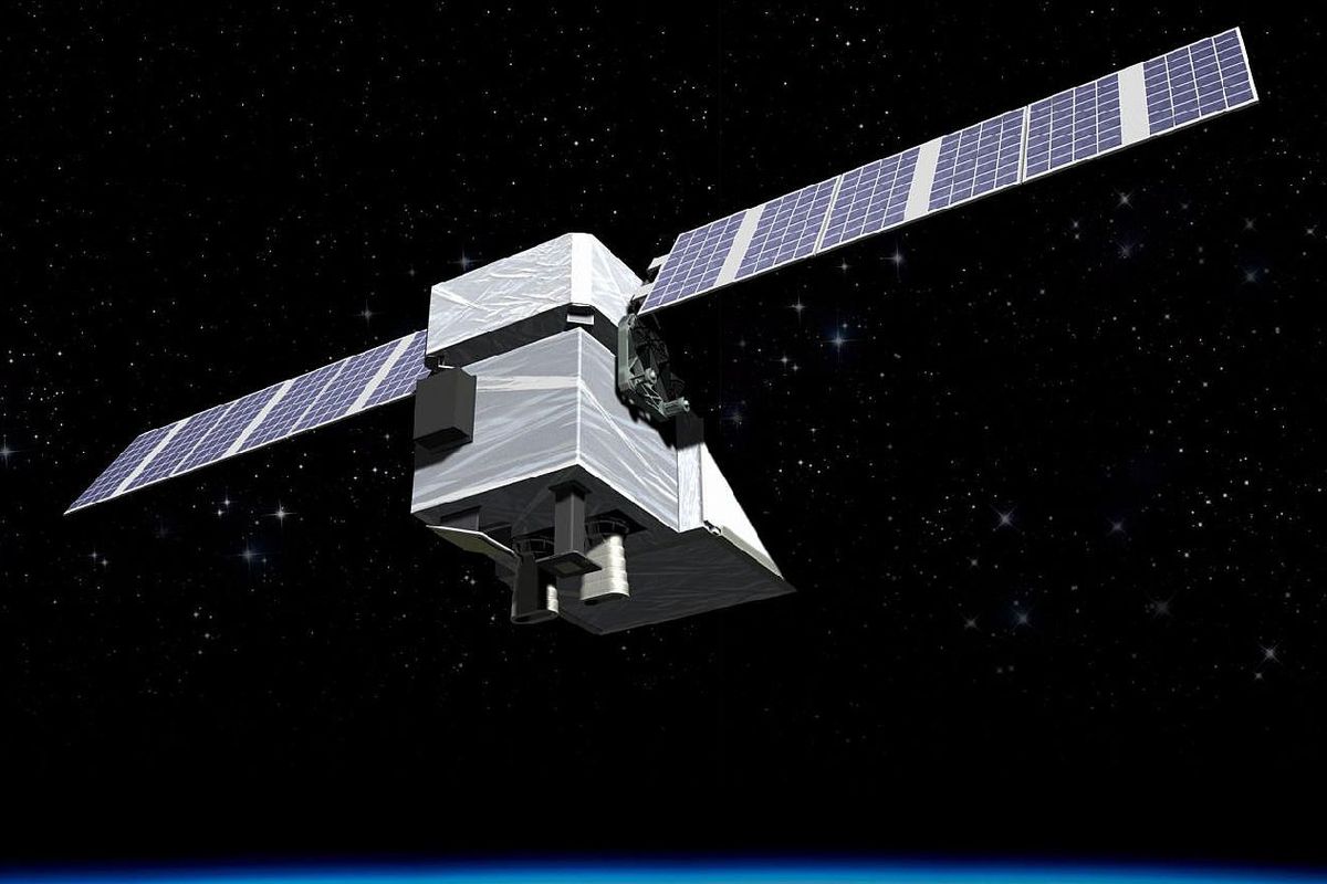 Ilustrasi satelit MethaneSAT