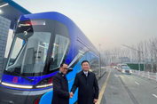 Jalan Sumbu Kebangsaan Sisi Barat Selesai Dibangun, Kereta Otonom IKN Siap Diuji Coba Agustus
