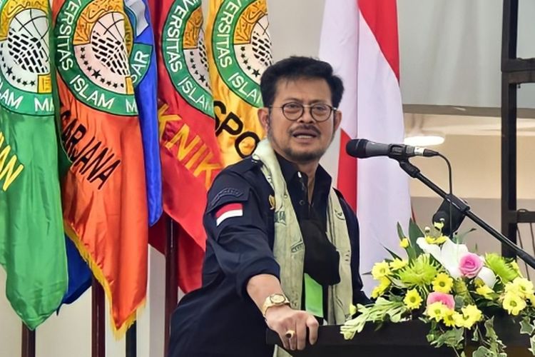 Menteri Pertanian Syahrul Yasin Limpo (SYL).