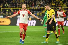 Hasil Dortmund Vs Bayern 0-4,  Kane Langsung Hat-trick di Klassiker